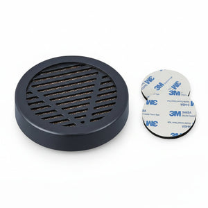 Humidificateur pour cave à cigares en polymère équipé d'une mousse à haute rétention et d'un système de fixation adhésif -