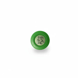 Hygromètre - thermomètre numérique rond pour cave à cigares -