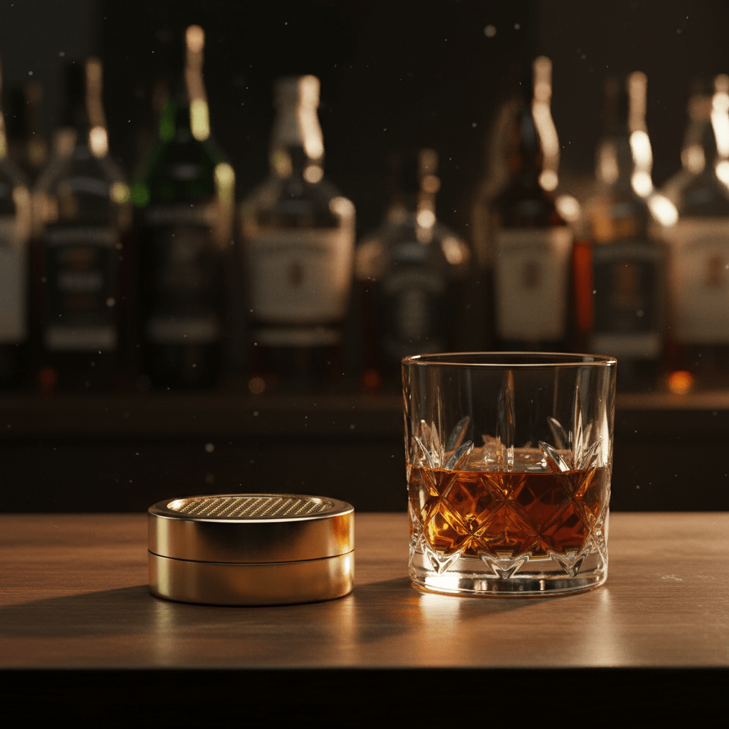 Humidificateur pour cave à cigares en polymère équipé d'une mousse à haute rétention et d'un système de fixation adhésif - 