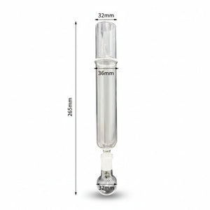 Infuseur à cigare en verre avec fiole aromatique intégrée - 