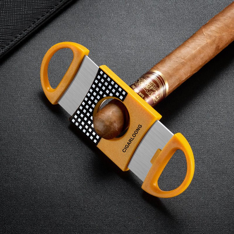 Nécessaire de coupe pour cigares avec ses trois instruments en acier inoxydable - 