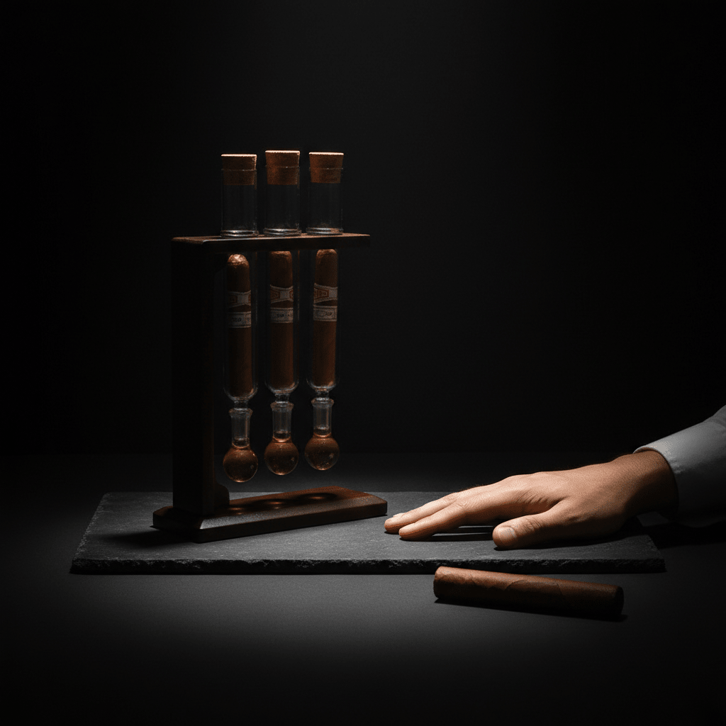 Système d'aromatisation de précision pour cigares - 